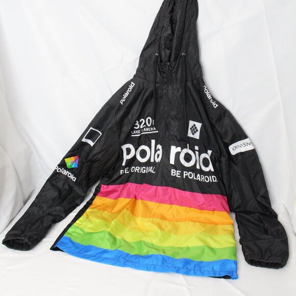 Vintage Polaroid Windbreaker Size Medium - Picture 1 of 9